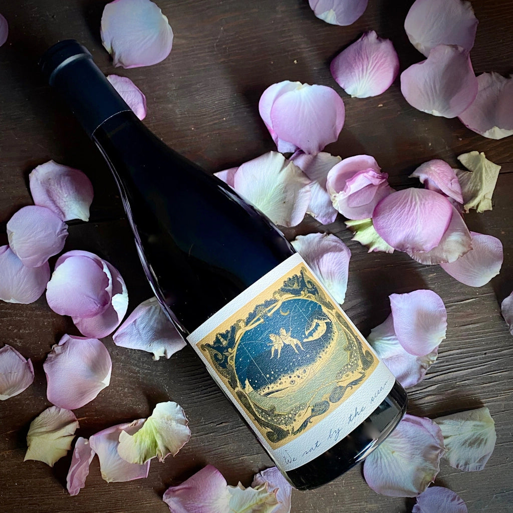 Lu and Oly "We Sat by the Ocean" from Mark Ryan Winery is just one of our wine offerings for delivery in the Greater Seattle area from Campanula Design Studios.