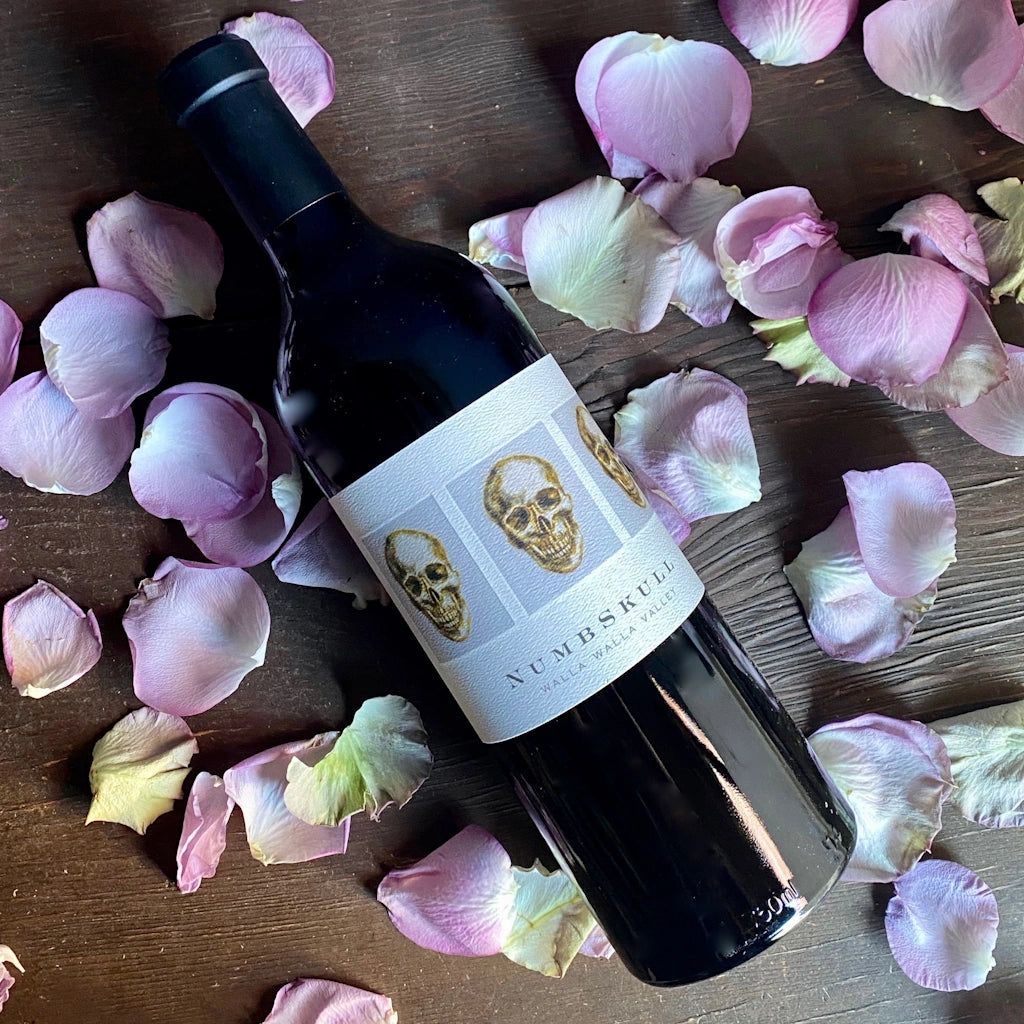 Mark Ryan Winery's Numbskull BDX is a beautiful red blend and is just one of the many options to include in a Campanula Design Studio gift basket.