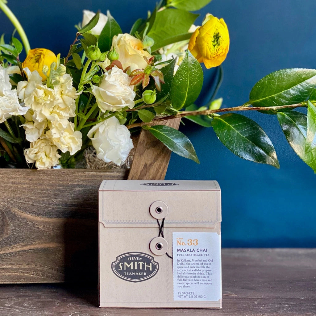 Smith Teamaker in Portland carries some of our favorite teas. We feature them in Campanula Design Studio's Tea & Honey collection. Each box contains 15 sachets. 