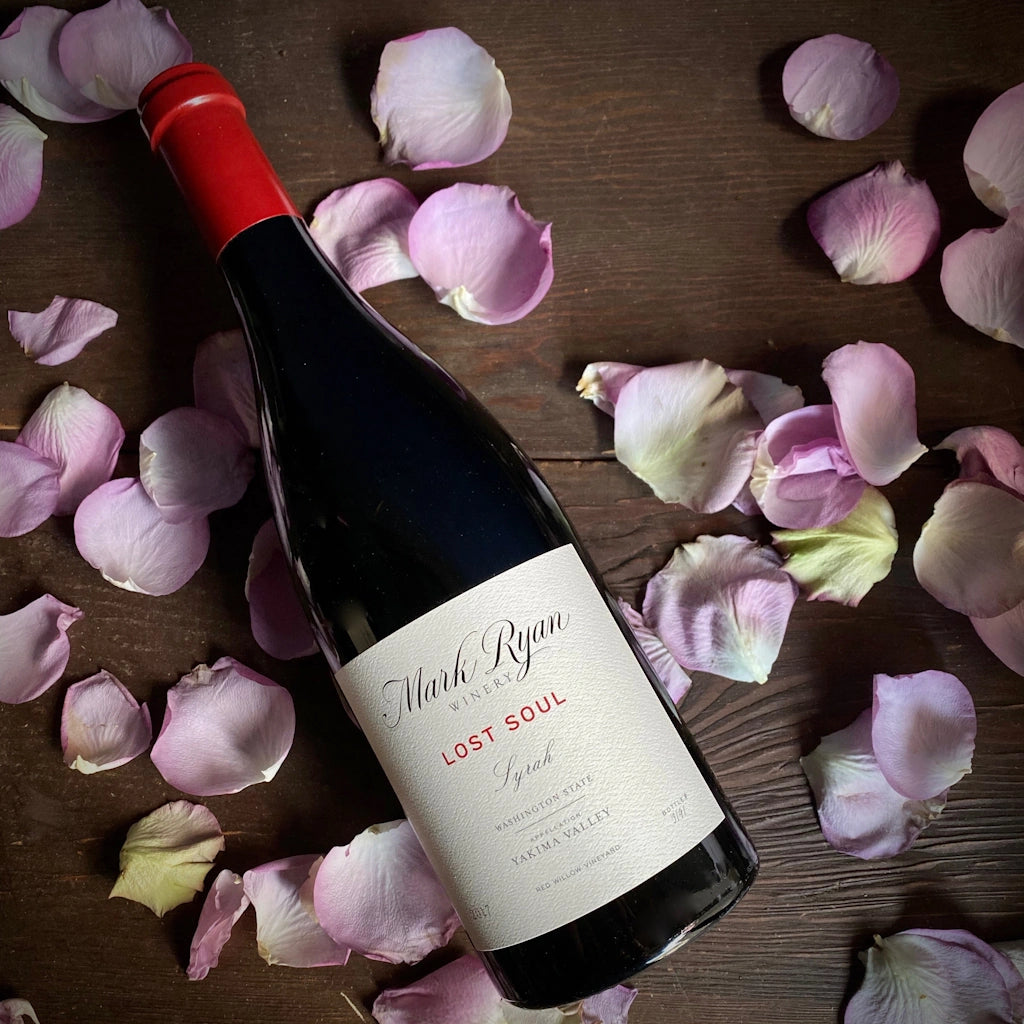 Lost Soul Syrah from Mark Ryan Winery is just one of our wine offering for delivery in the Greater Seattle area from Campanula Design Studios.