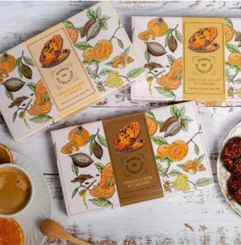 From Campanula Design Studio: A box of 12 delicious florentines handmade with high quality chocolate and ingredients.