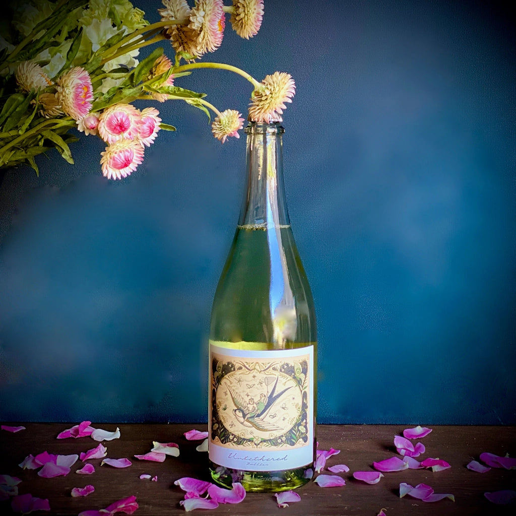 Mark Ryan Winery's Lu & Oly Bubbles is  just one of the great wines available with Campanula Design's gift baskets or as an add-on to an order of flowers for any occasion.