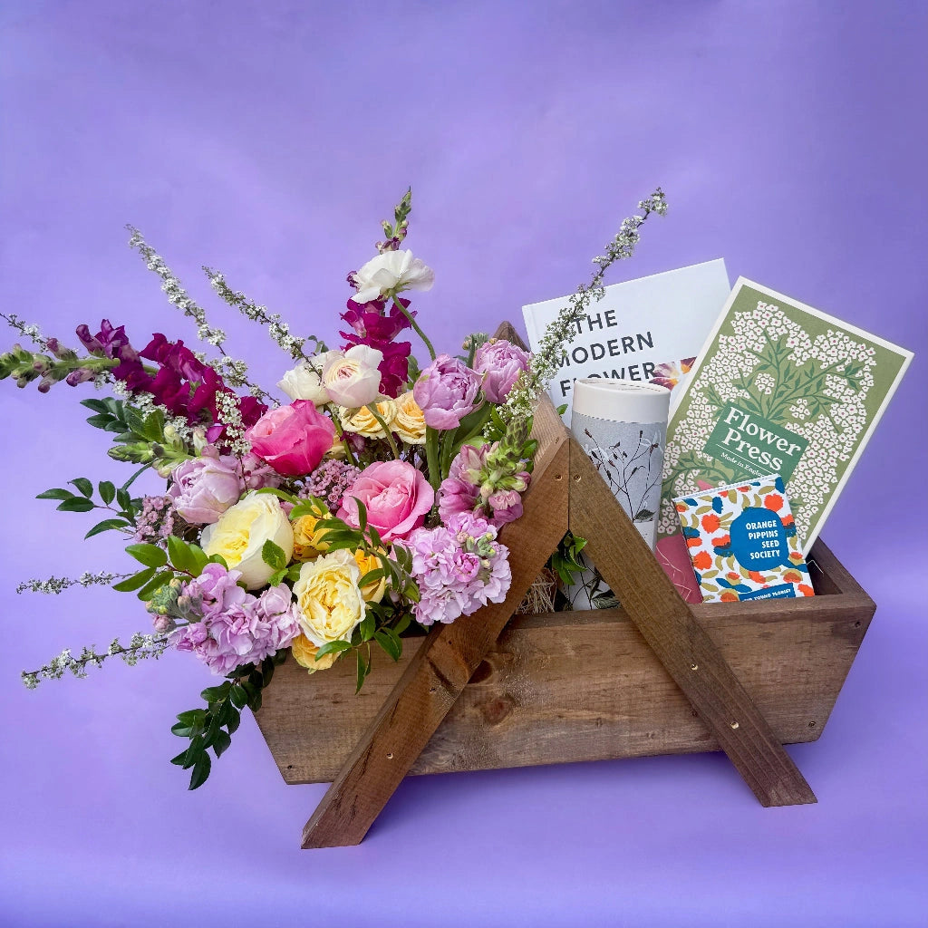 flower seeds delivered Mother Earth | Mother's Day Gift Basket