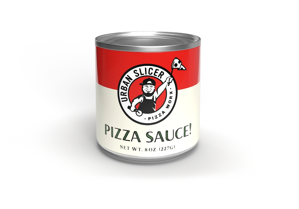 Urban Slicer Pizza Sauce gift pickup at Campanula Design Studios in Magnolia neighborhood of Seattle