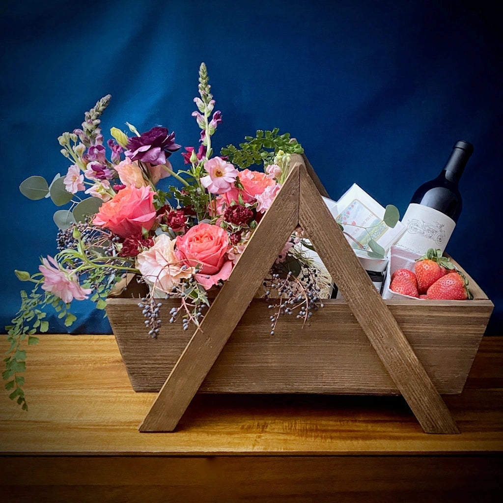 To Make You Feel My Love Date Night Gift Basket Delivery