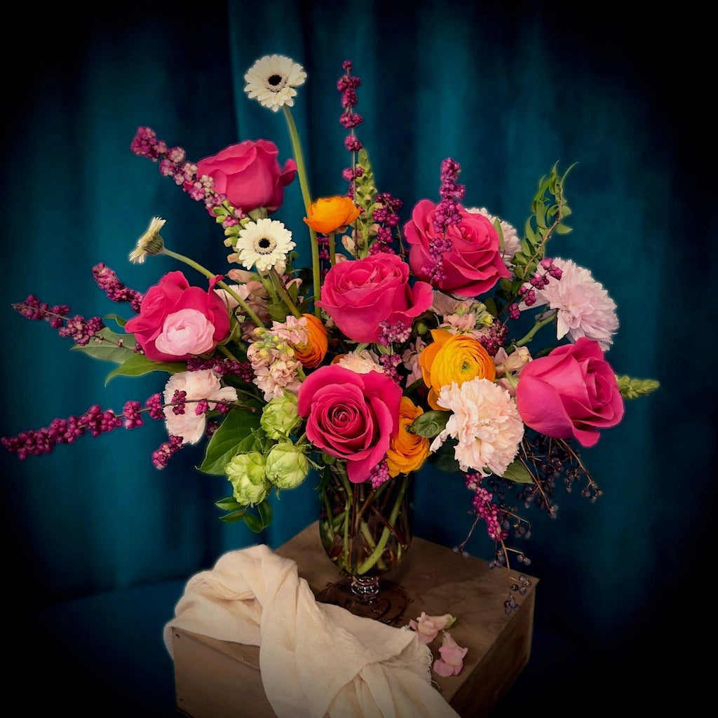 Seattle flower delivery for Valentine's Day from Campanula Design Studio